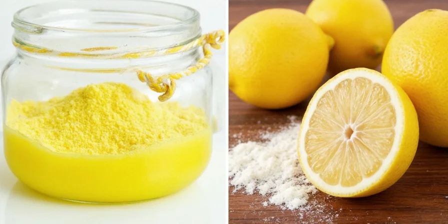 Proper storage methods for powdered lemon juice.