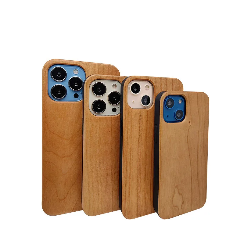 

Christmas Recycled tpu pc custom wooden epoxy bulk Wood Resin Phone Case For Iphone x xs xr 11 12 13 Pro max, Wood color, multiple color