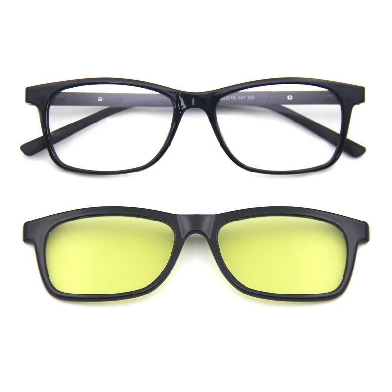 

2020 TR90 clip on day night vision photochromic sunglasses for male female