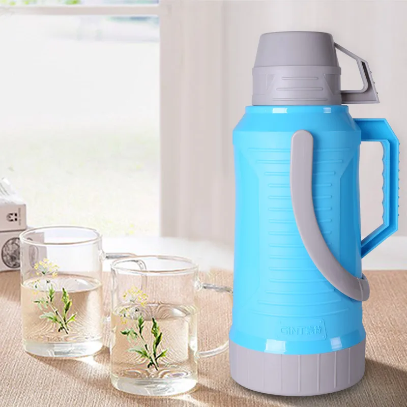 

500ml Thermo Bottle glass liner pp material hot drinks bottle Home use High Quality Vacuum Flask Insulated insulated bottle, Orange white pink blue purple