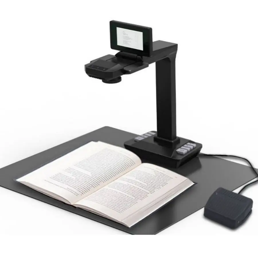 

Hot-Selling Automatic Book Scanner A3 scanner For Book / Document Book Scanner with LCD Screen