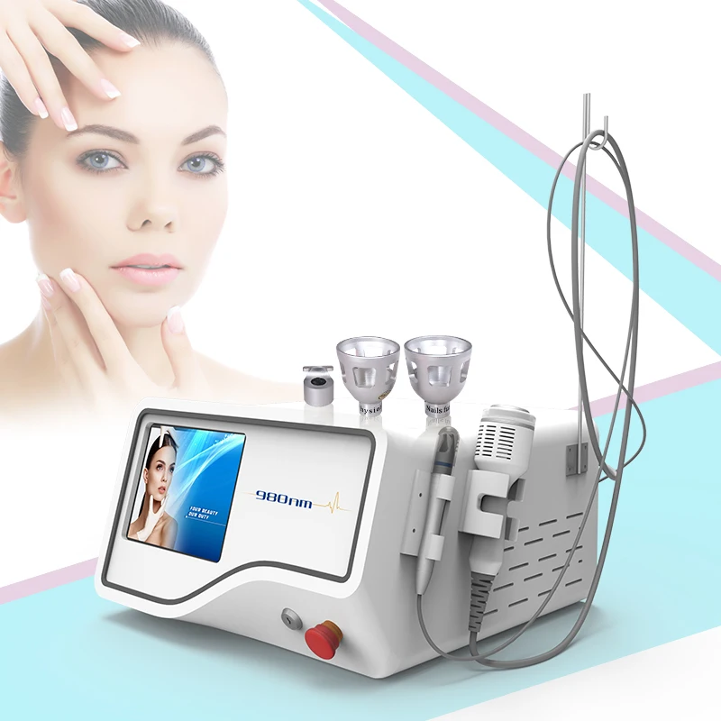 

hot sell 10w 40w 4 in 1 portable 980nm spider vein removal machine 980nm diode laser vascular