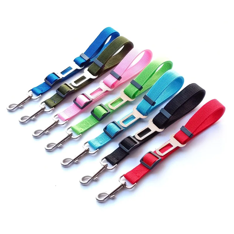 

Adjustable Strap Buckle 29inch Dog Car Safety Seat Belt Safety Dog Harness Leash Vehicle Pet Car Seat Belts For Dog