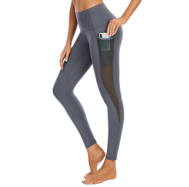 

New Womens Yoga Pants high stretch breathable exercise running hip raising fitness pants womens high-waisted Yoga Pants