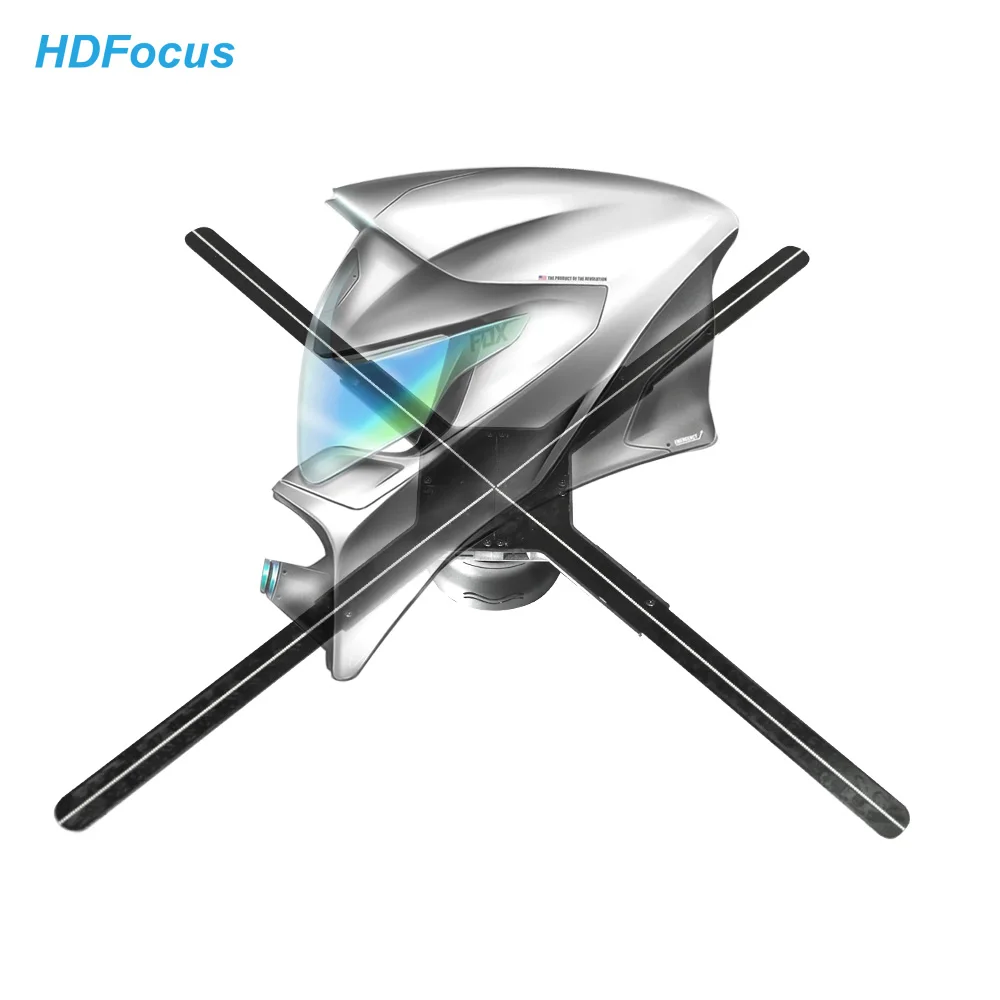 

75 Cm Outdoor 3D Hologram Advertising Machine Display Led Fan 3D Holographic Adverting Fan