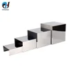 CHUHUI Cake Stand 4 Layers Stainless Steel for Daily Party Wedding, 4 PCS/ Pack