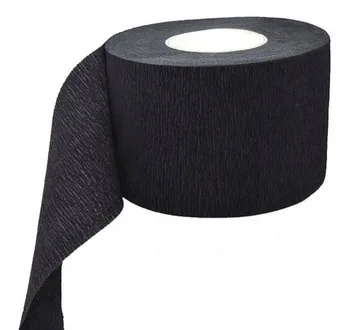 
colorful disposable hairdressing neck ruffles tissue paper strip roll for hair cut barber salon 