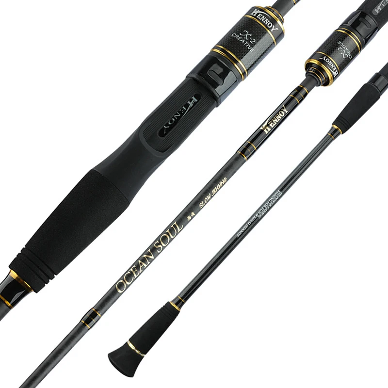 Jigging rod slow pitch iron plate casting spinning rod fast pumping electric twisted octopus sea fishing rods