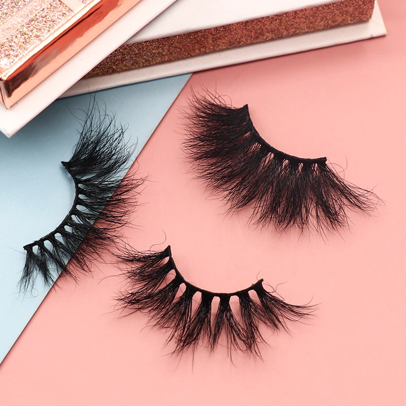 

Eye Lashesh Mink Long Eyelash Book Wispy Lashes Vegan Short Hair Qualiti Lash Vendors Curly Fluffy Trays Cases 20Mm 28Mm, Black