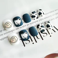 

24pcs matte false nail for kids false nail packaging box false nail