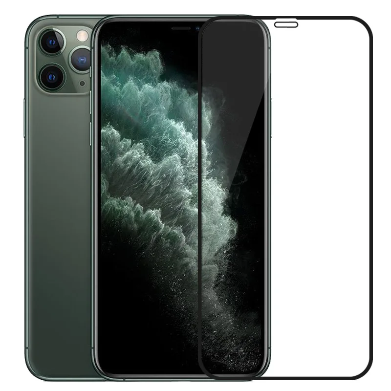

mobile phone tempered glass film screen protector 5d for iphone, Crystal clear