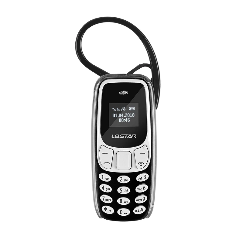 

BM10 mini Dialer cellphone hand-free Headset Dual SIM Card Mini Mobile Multi-language text headphone phone with Mic