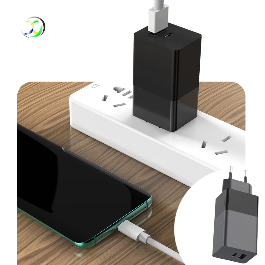 

PD 3.0 Gan Adapter Customize Universal Fast Charging The Table Fantasy Wall Charger, White/black new products mobile charger 65w gan charger