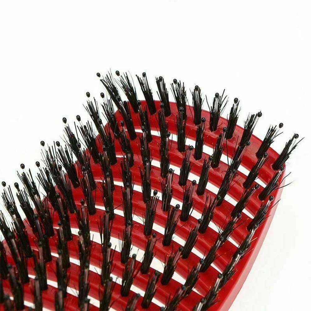 Professional Hair Comb hair Brush Women paddle brush with Bristle&Nylon Salon Styling Hairdressing Tools.jpg