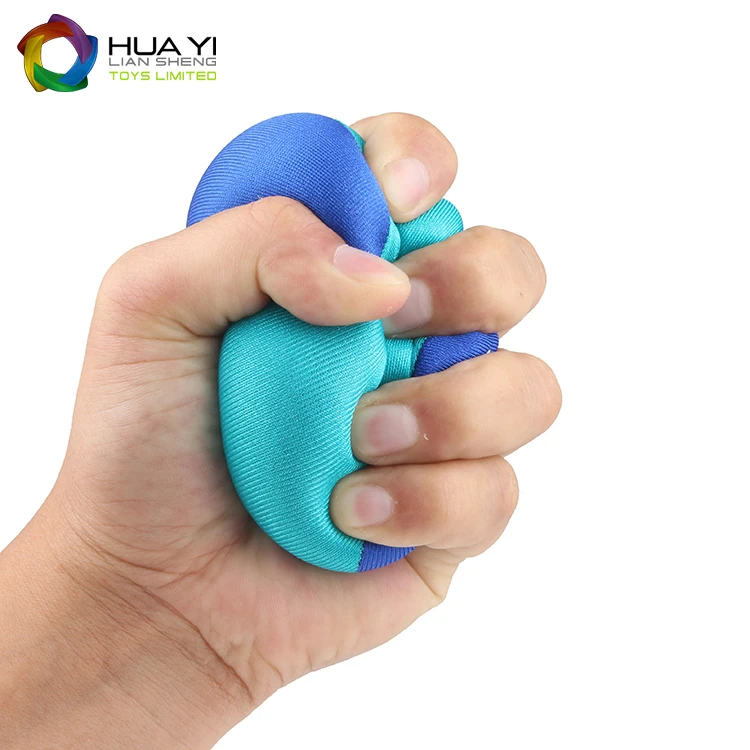 Lycra Fabric Stress Ball Coated Tpr Gel Inside Anti Stress Ball For Hand Therapy Buy Stress
