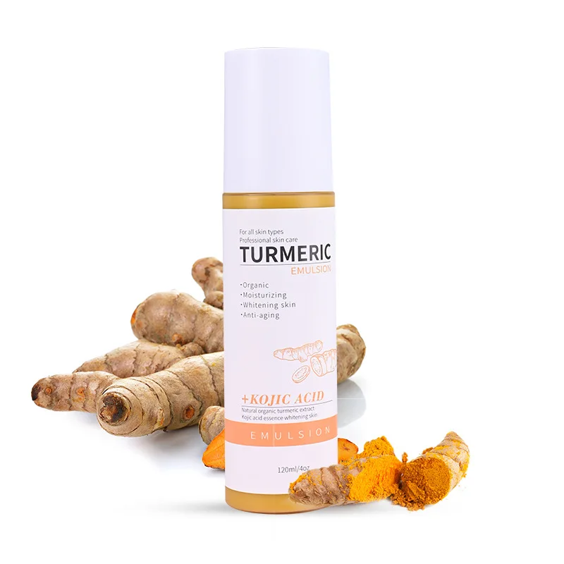 

Wholesale Private Label Natural Organic Face Body Whitening Turmeric Emulsion Lotion