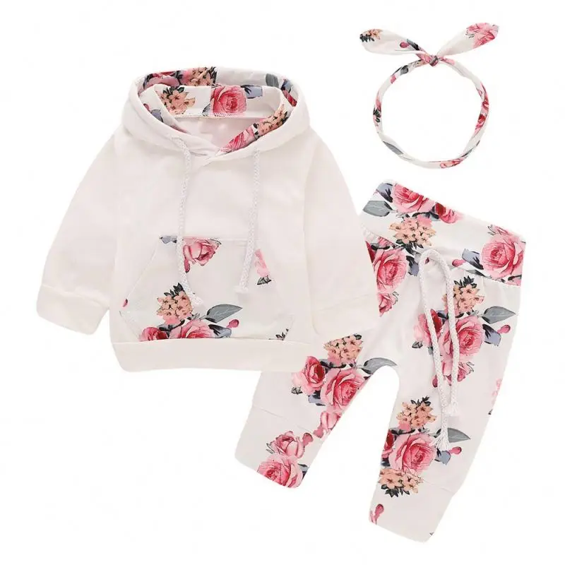 

Hot sale Custom cheap brand 3pc spring baby kids children clothes, Picture