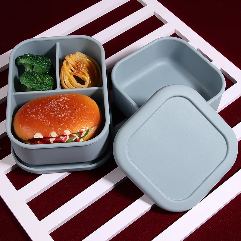 

Hot selling silicone lunch box food containers kitchen gadgets tools utensils household items wholesale