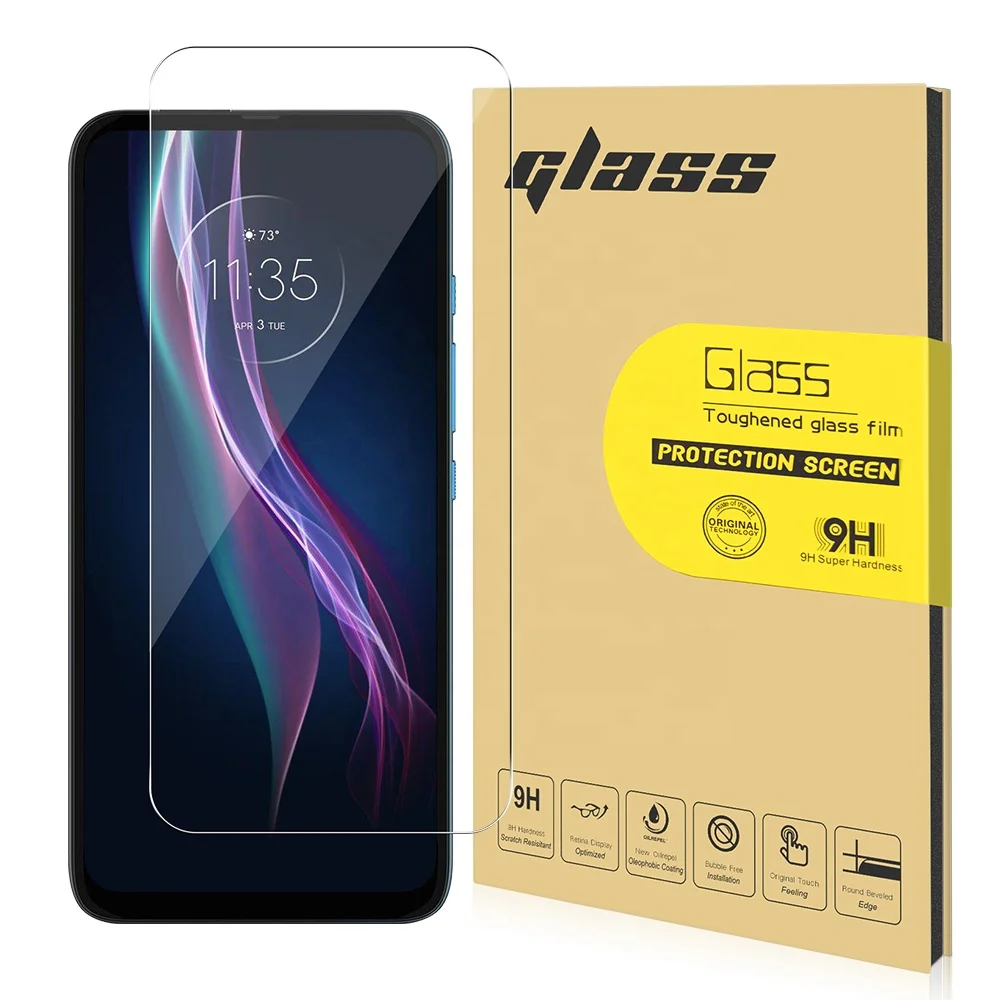 

Amazon 3D Screen Protector 0.33 Tempered Glass 9H Screen Protective glass Japan+AB Glue Material For MOTO One Fusion