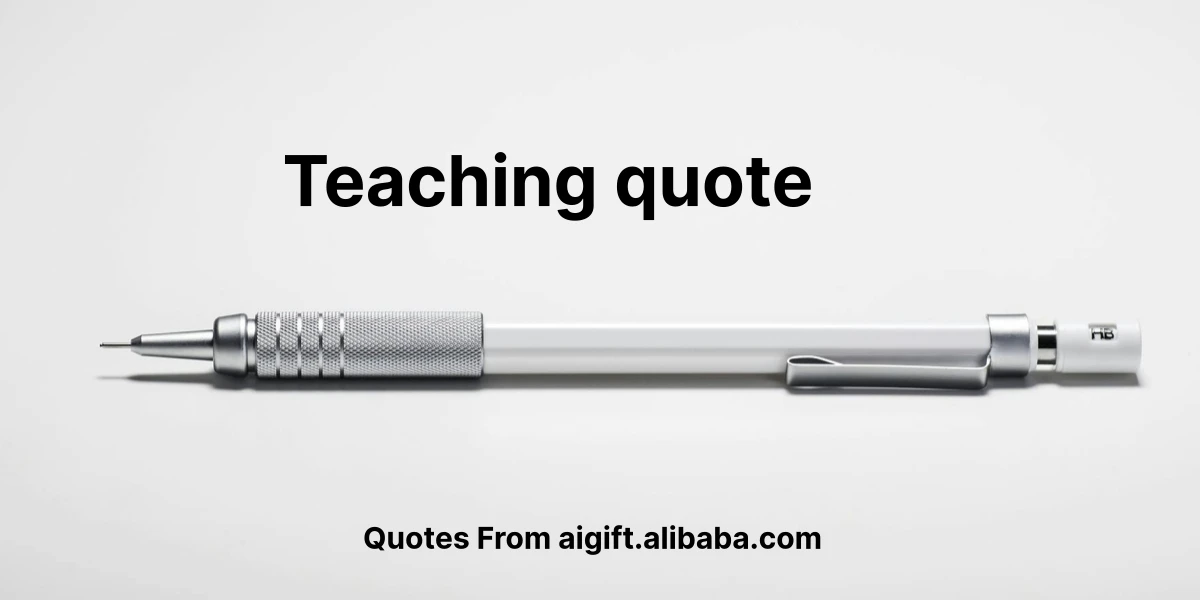 teaching quote