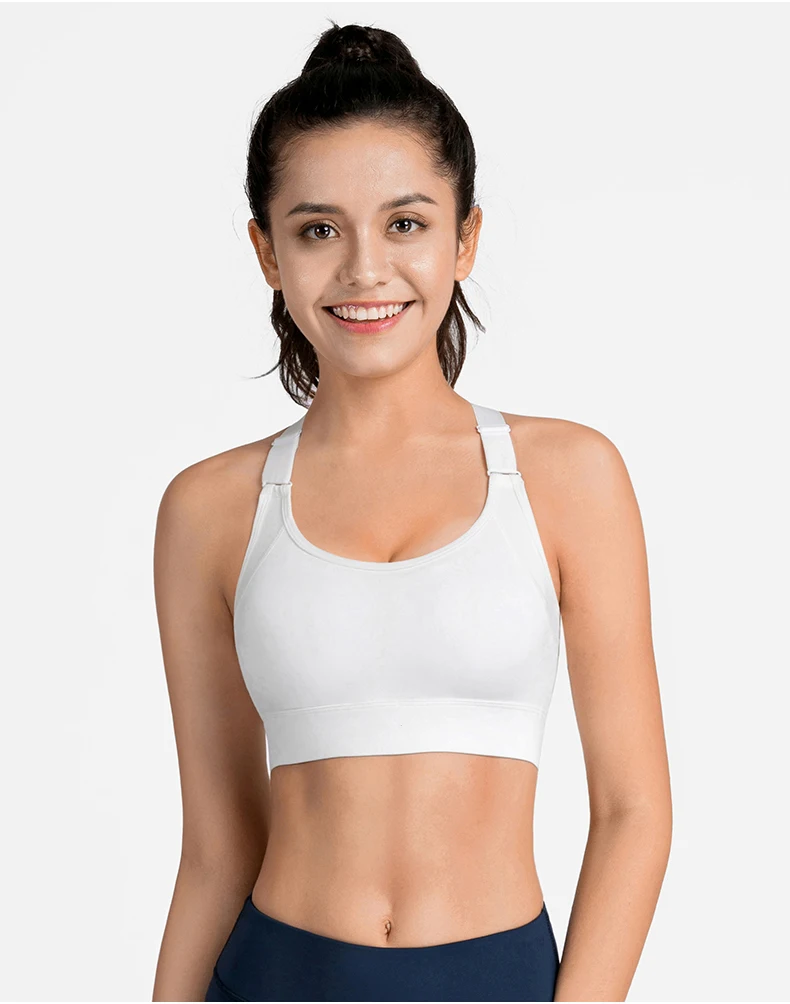 Nylon Spandex Sports Bra Quick Dry Fitness Gym Yoga Wear Running Sports