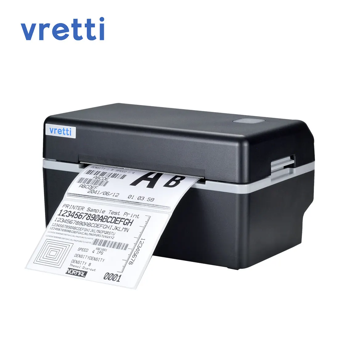 

High quality 110mm barcode label sticker printer, packaging label printer made in China