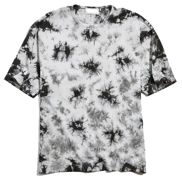 

High quality summer breathable casual style tie-dye plus size T-shirt wholesale