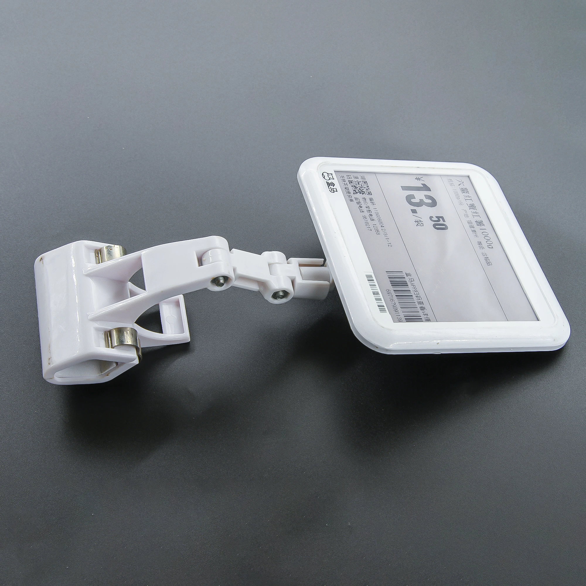 Factory Promotion Electronic Shelf Label Adhesive Label Holder Supermarket Shelf Plastic Price Tags Holder Shelf Data Strip