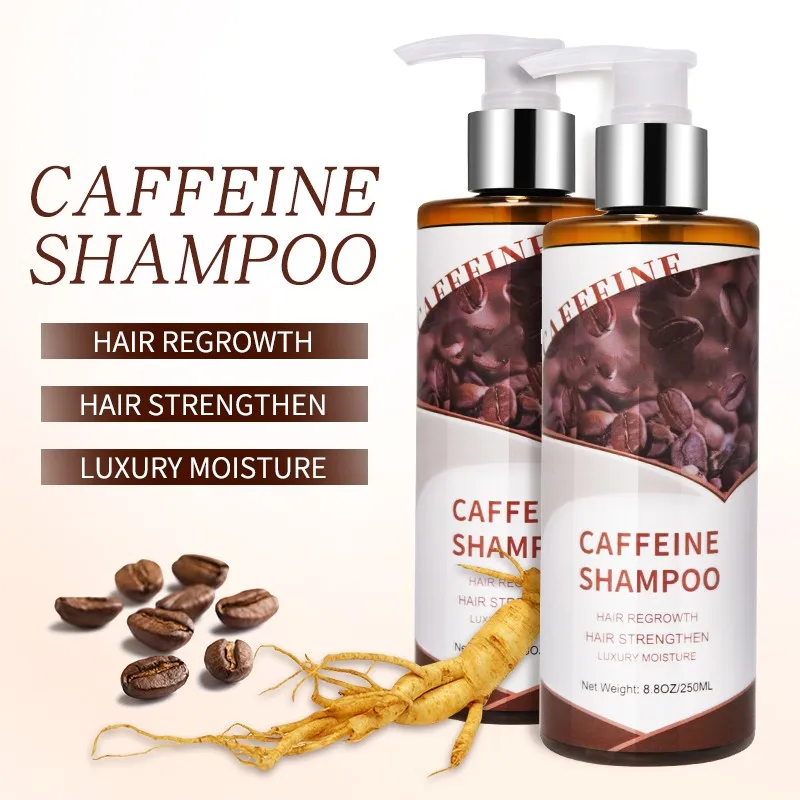 

Bestseller Private Label Natural Organic Korea Nourishment Hair Care Anti Hair Loss Treatment Growth Caffeine Herbal Shampoo