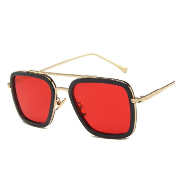 

Sunflower Popular Fashion Classic retro matrix iron man to spider man celebrity velocity will power designer sunglasses