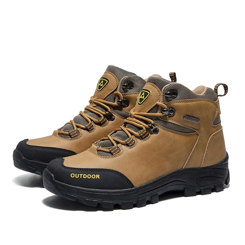 
Factory price of cross border high top outdoor boots warm non slip shoes platform hiking sports  (1600120404716)