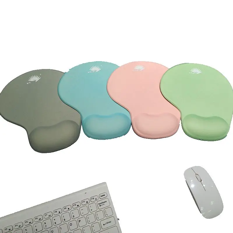 

Ergonomic Mouse Pad with Wrist Support Gel Silicone Wrist Rest Comfortable Computer Mouse Pad Pain Relief Mousepad in Non-slip, Black,blue,grey,red,pink (oem color)