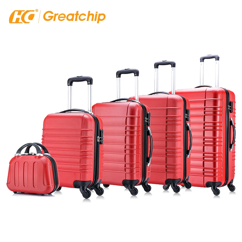
Wholesale Abs 360 degree carry on trolley travel suitcase sets hard shell luggage trolley bag sets cart  (60725597398)