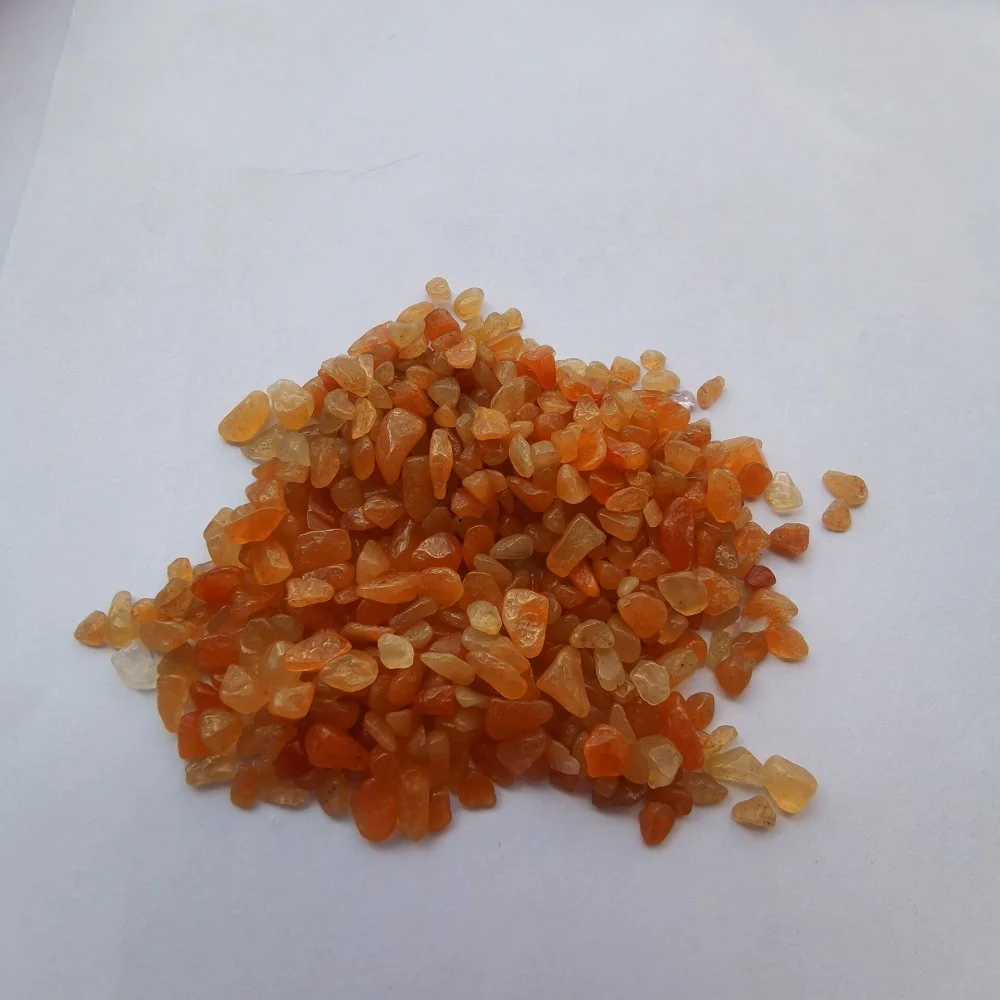 wholesale natural red aventurine irregular crushed stone