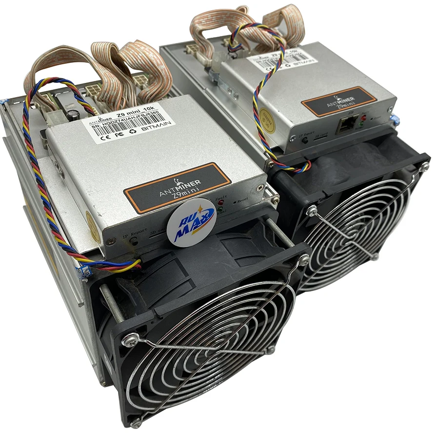 

Second Hand Miner Zcash Equihash ASIC Used Bitmain Antminer Z9 42K With Power Supply