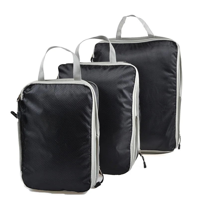 

Luggage organizer travel packing cubes 3 pcs set, 9 color options