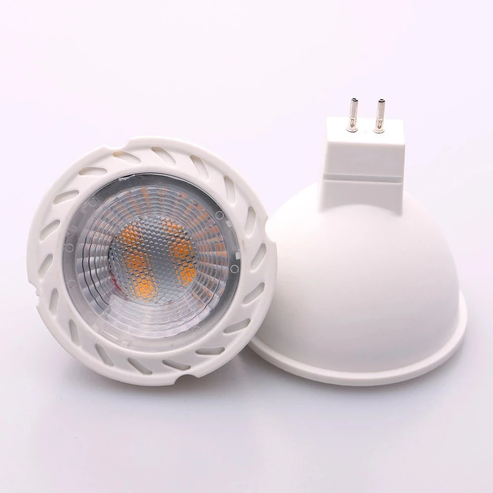 New china 12v 220v 110v  dimmable  led spotlight bulb mr16 gu5.3 1W 2W 3w 4W 5w 6W 7w 4500k 3000k 6500k