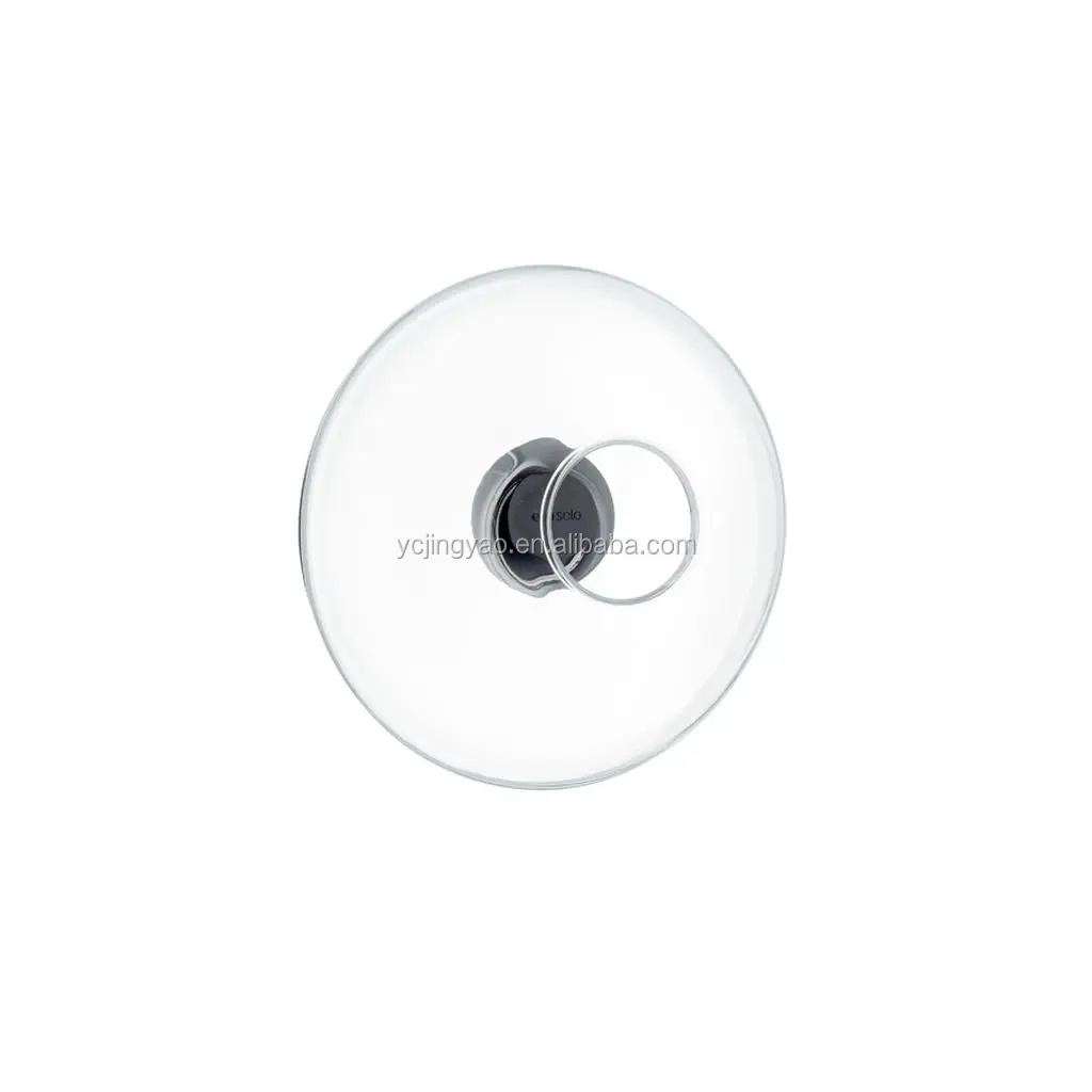 

Transparent Round Borosilicate Window Glass Bird Feeder, Clear