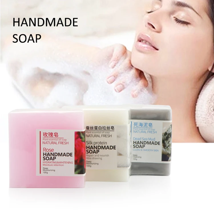 

2021 New Ingredient Hotel Soap Essential Oil Skin Care Whitening Natural Handmade Organic Soap, White