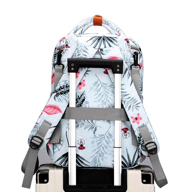 

New Mummy Diaper Bag With Multilayer Pockets Design And Multiple Utility Function For Travel, Customized colors
