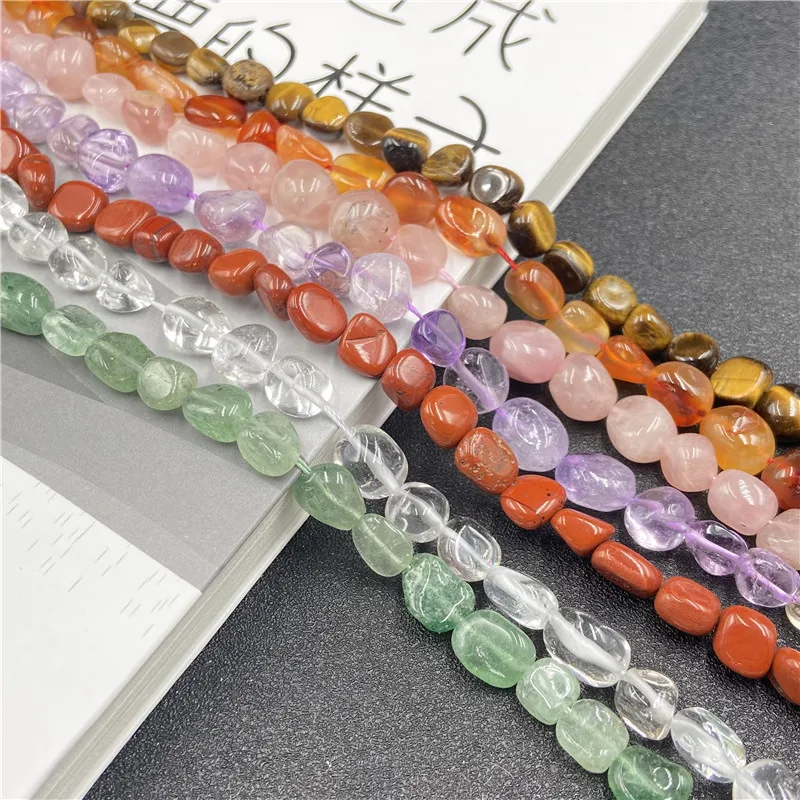 

Wholesale Natural Stone Gemstone Tumbled Beads Nuggets Nugget Crystals Bead Loose Beads For DIY Jewelry Making
