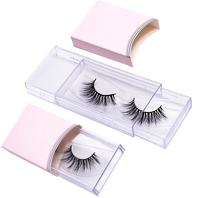 

100% Real 3D Mink Eyelashes With Custom Acrylic Package