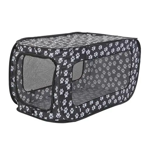 

Removable Universal Canvas Indoor Outdoor Cages Cat Dog Sleeping Bed Dog Paw Nest House Car Carrier