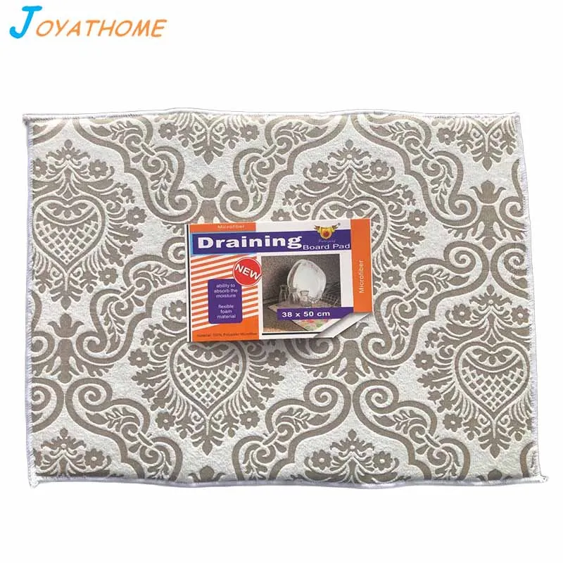 Custom Printed Square Quick Absorbent Place Mat Microfiber Placemats