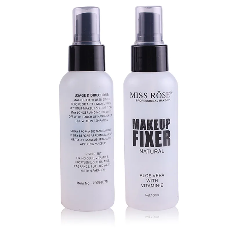 

Miss Rose Makeup full face makeup fixer Natural Foundation Finishing Setting Spray, 1 colors