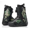 OEM/ODM Wire rope snowboarding boots Waterproof fabric cold resistant folding leather Rubber outsole