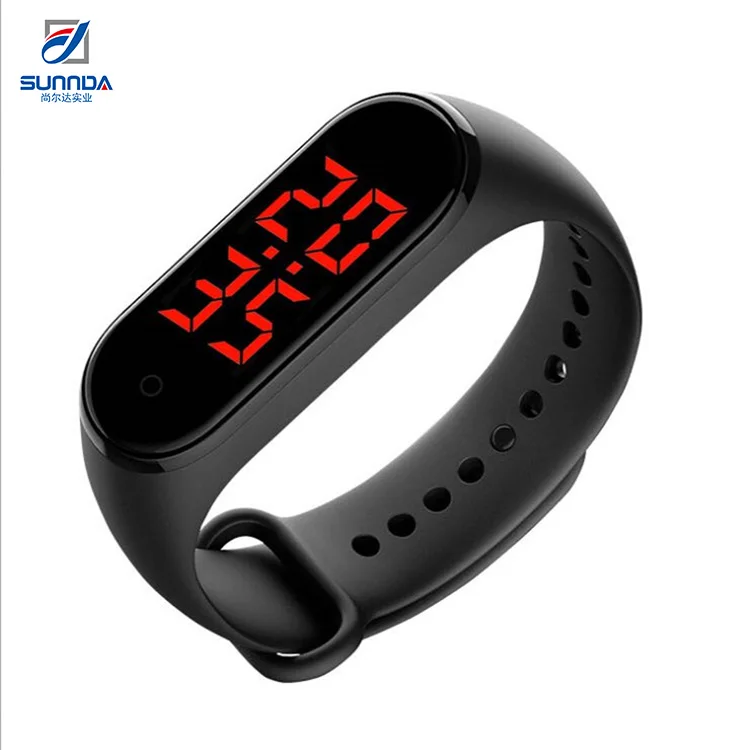 

A8 smart bracelet body temperature medical health care tracker thermometer smart watches Intelligent wrist watch band, Black, blue, red
