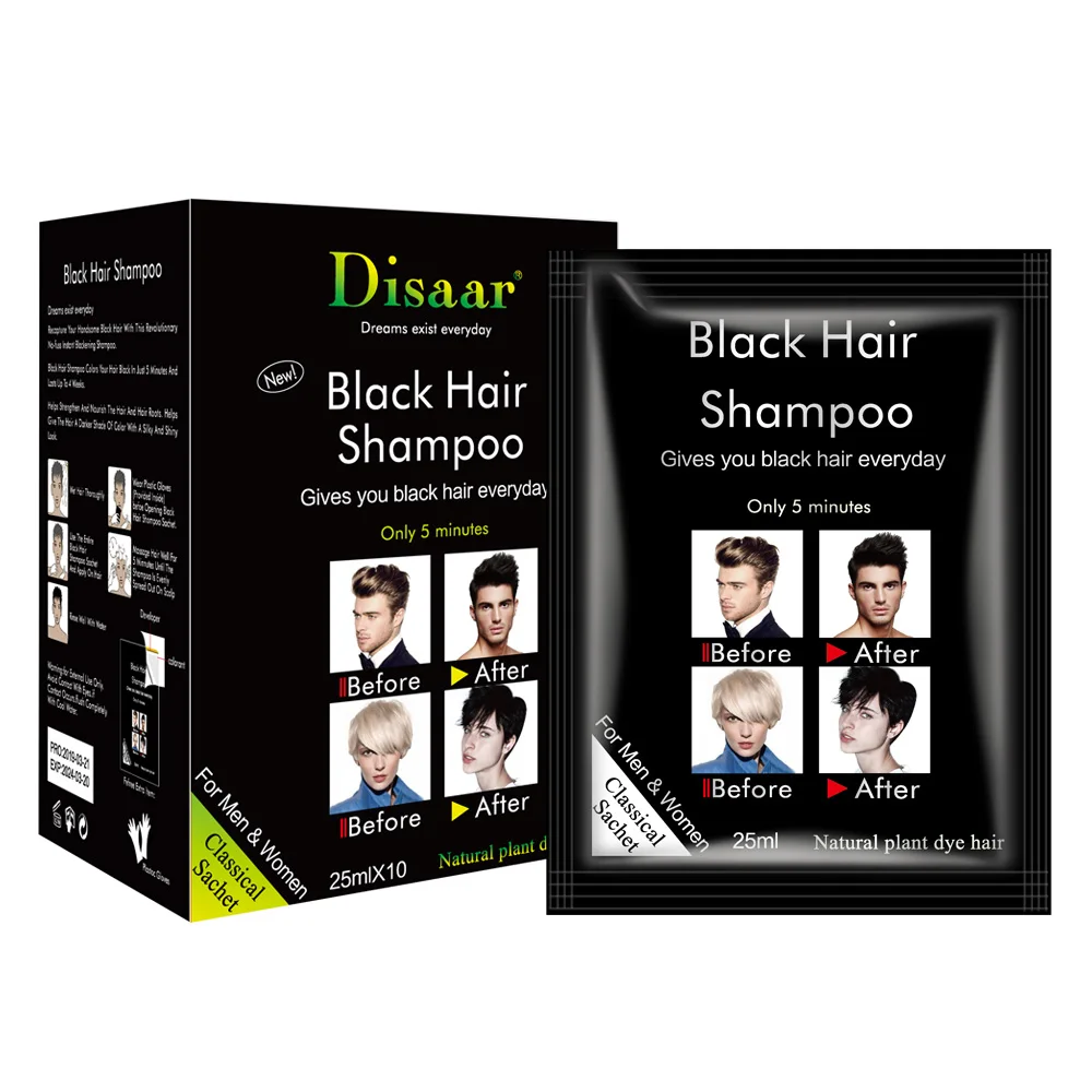 

Black Hair Shampoo 5 Minutes Grey Dye Hair Color disposable hair color dye fast black shampoo wash cream, Natural black