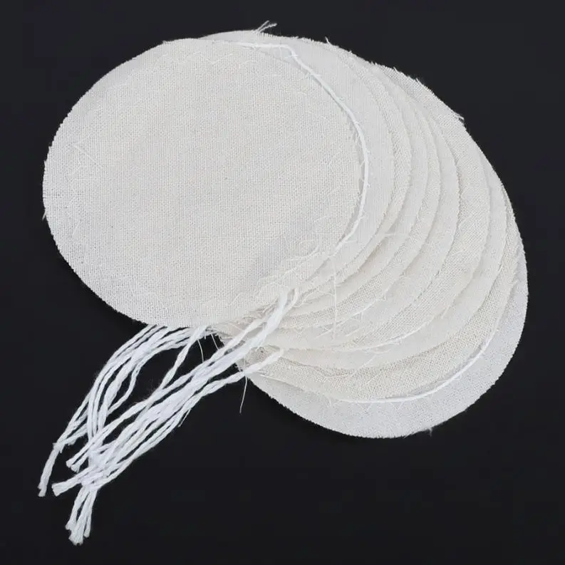 

10pcs Food Grade Nylon Siphon Cloth Coffee Filter Round Fabric Filter Cloth For Coffee Syphon Pot Barista Tools