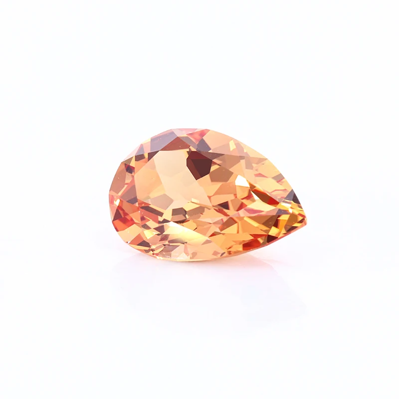 

Teardrop Orange Sapphire 2*3-12*16mm 0.07-11ct Pear Cut Lab Created Sapphire Stone Price